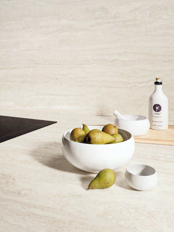 Travertino Vein White