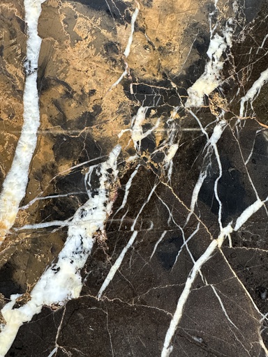 Portoro Black and Gold - gepolijst